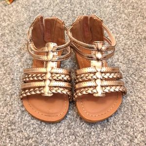 Size 4 gladiator sandals
